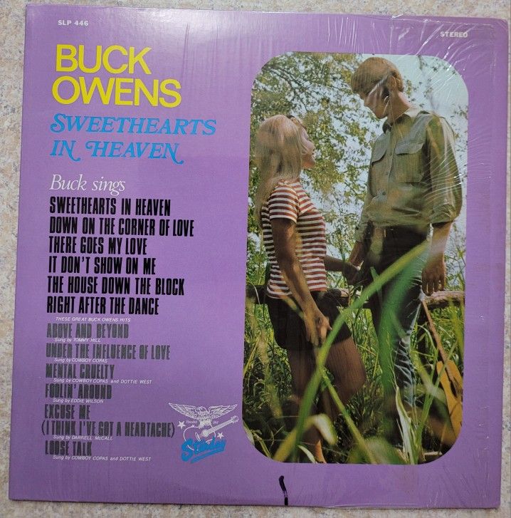 BUCK OWENS: sweethearts in heaven STARDAY 12" LP 33 RPM