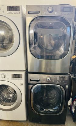 LG Washer & Dryer Set – 27"