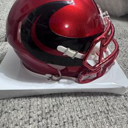 Jaylin Noel Signed Autographed Houston Texans Red Alt Mini Helmet JSA Coa