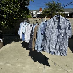 Western Dress Shirts Wrangler/ Geroge Striat/ Ariat 