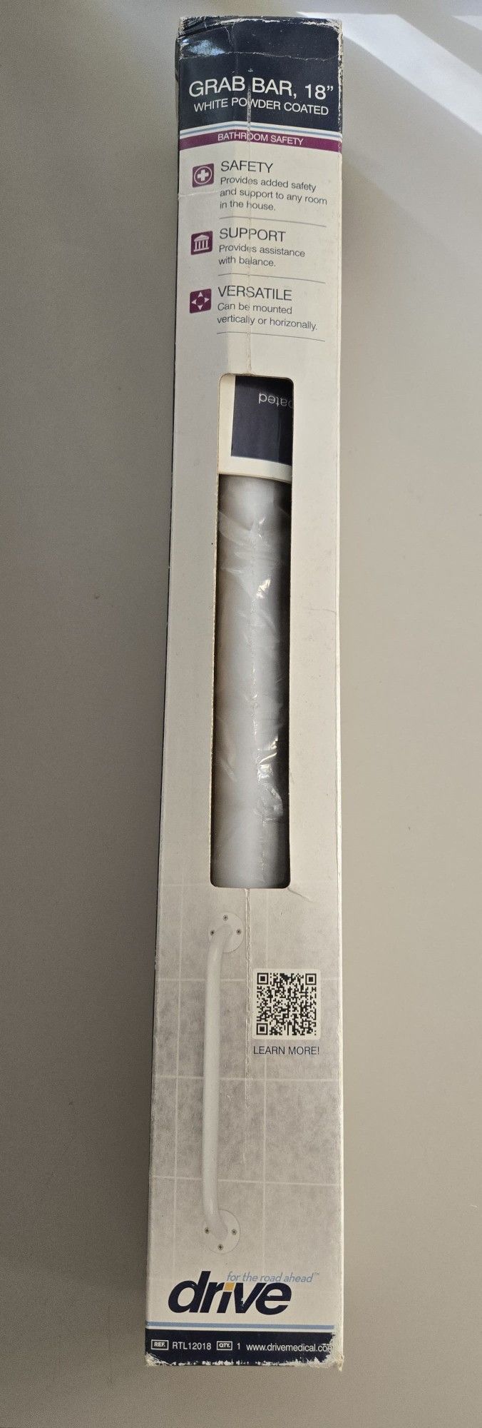 Drive Grab Bar 18" New