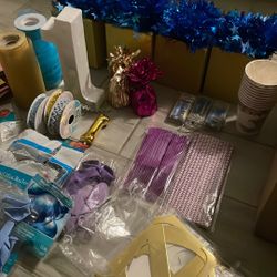Random Party Birthday Supplies Decorations Bundle
