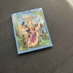 Tangled DVD And Blue Ray 