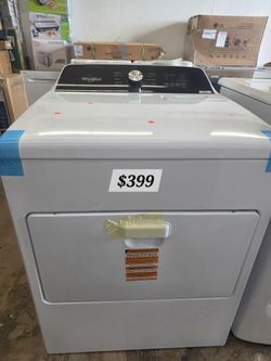 🔥 Whirlpool 7.0 Cu. Ft. Electric Dryer – White – Open Box – 4th of July Liquidation! 🔥
Only $399! #Whirlpool #Dryer