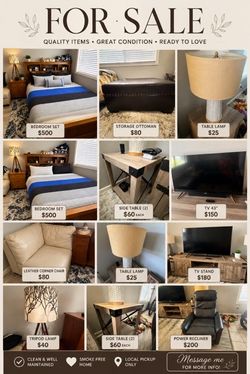 For sale furniture