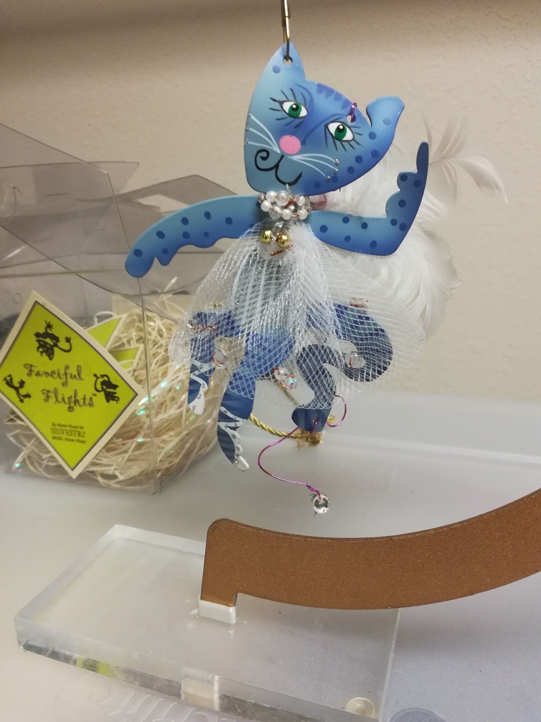 Dancer cat ornament "Fanciful Flights" NWT