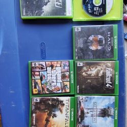 Xbox One Games Halo, Battlefront, Fallout, Titanfall, GTA V