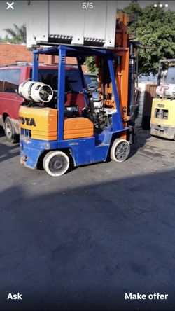 Toyota forklift