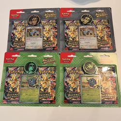 (4) Pokémon Ascended Hero’s Two Pack Blisters - PICK UP TODAY