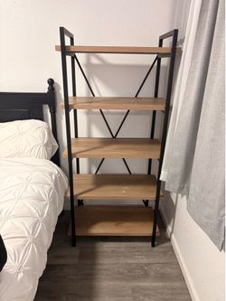 5 shelf bookcase