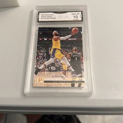 Lebron James 2019 Chronicles GMA 10 Bronze