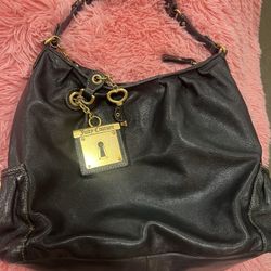 Vintage Leather Juicy Couture Handbag 