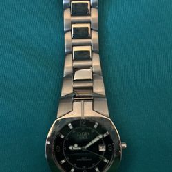 Elgin Men’s Steel Watch 