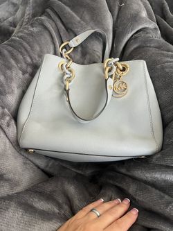 Blue Micheal Kors Bag
