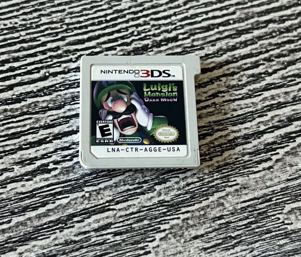Luigi's Mansion Dark Moon Nintendo 3DS game. $15