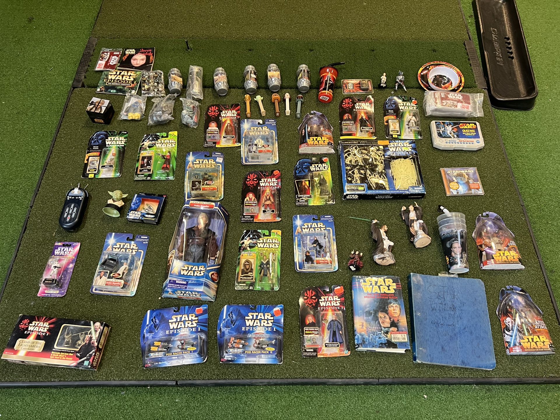 Star Wars Episode 1 Phantom Menace Toy Collection