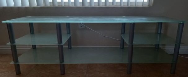 Tv Stand or Coffee Table Tempred Glass