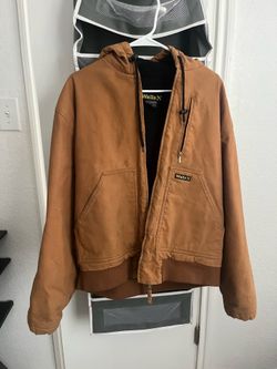 Walls Canvas Hooded Work Jacket