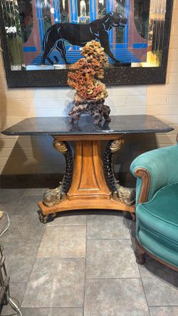 Beautiful Marble Top gorgeous Antique, Table