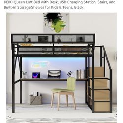 Loft Bed With Desk 