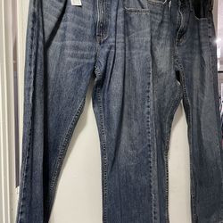 Two Pair Men’s Levi Jeans Size 34/30 And 34/32 