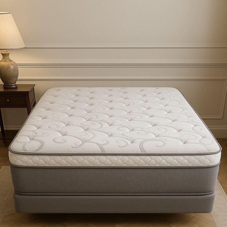 Queen Size Mattress Pillow Top New From Factory Of 14” Inches Thick Same Day Delivery 🚚 And Available in All Sizes