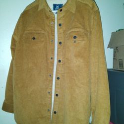 Corduroy Fur Jacket