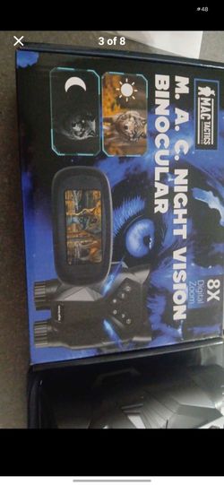 MAC Tactics Night Vision Binoculars 8x Digital Zoom
