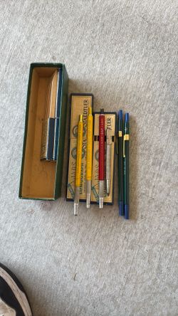 Vintage Mechanical Pencils And Pens