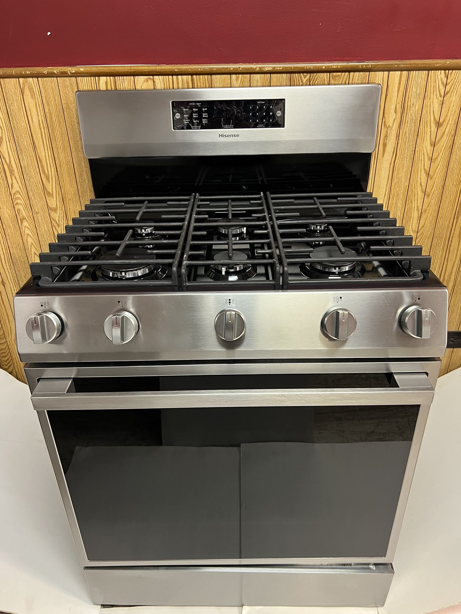Stove Gas Hinsense 6 Burners