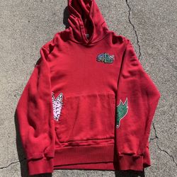 Lacoste Men's Holiday Comic Effect Print Hooded Sweatshirt