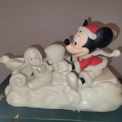 Dept 56 Snowbabies "A Magical Sleigh Ride with Mickey"
