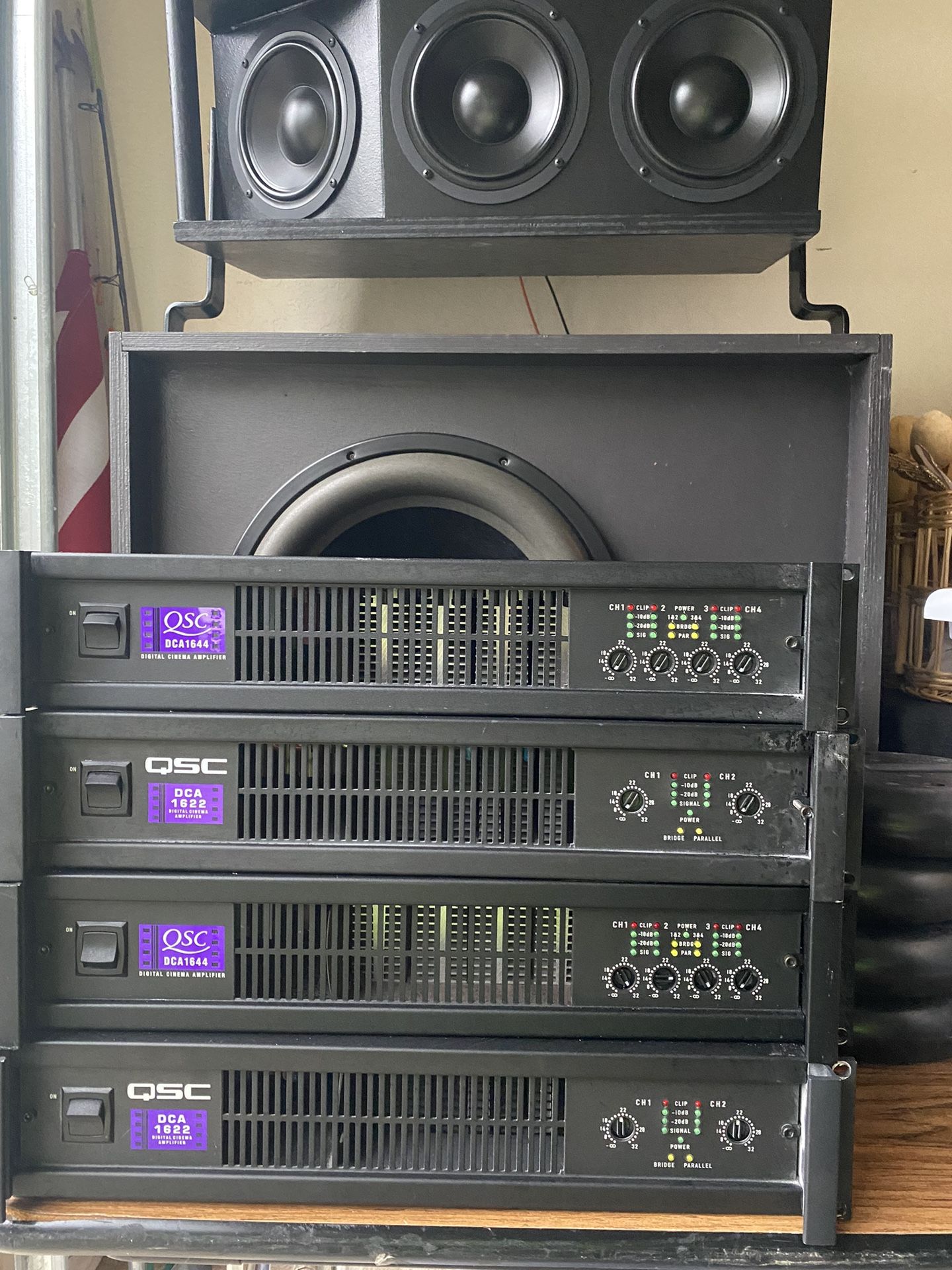 QSC Amplifiers QSC 250 W 250 Each for Sale in Schertz, TX OfferUp