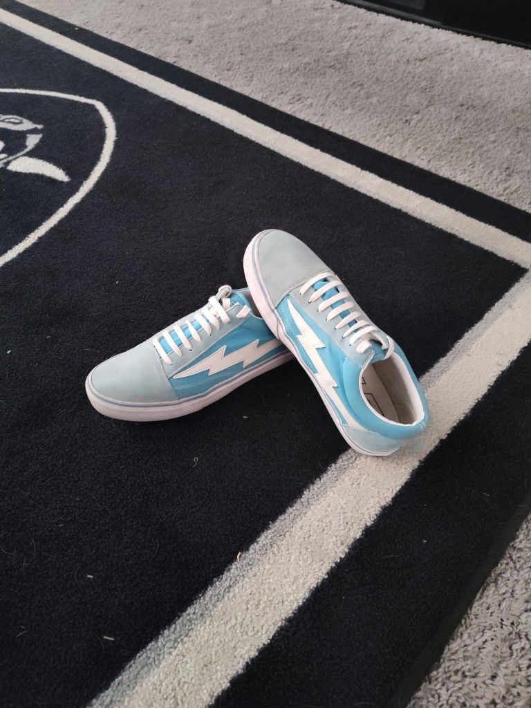 Us Size 9 Baby Blue Revenge Storms