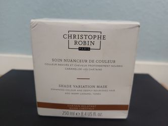 NEW Christophe Robin Shade Variation Mask Warm Chestnut