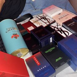 Colognes and perfumes