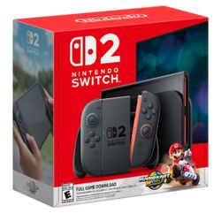 Paquete Nintendo Switch 2 Mario Kart a plazos con un pago inicial de $49. 
