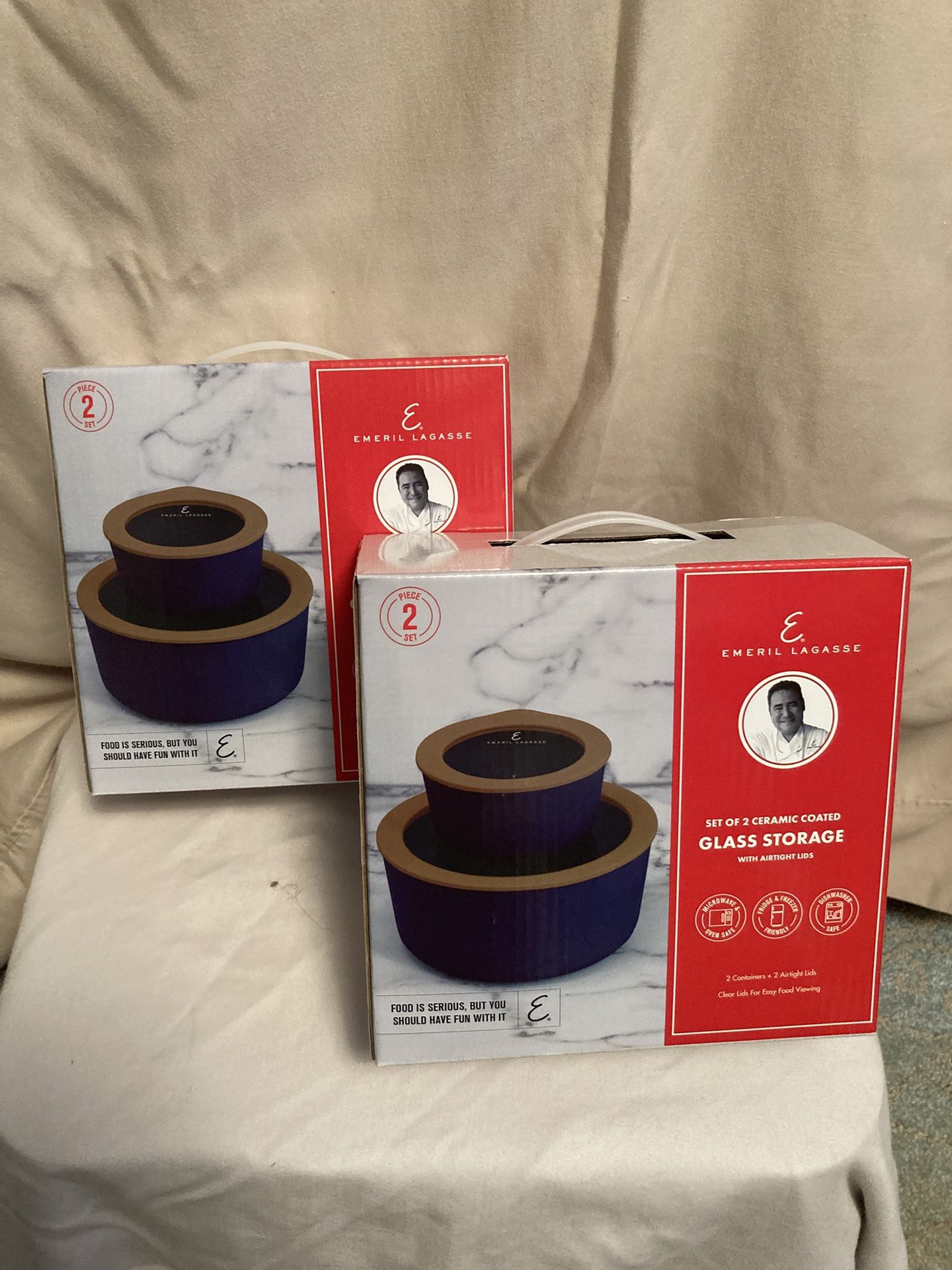 Ceramic Glass Storage Containers