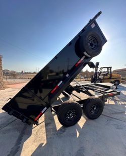 NEW DUMP TRAILER IN STOCK TODAY