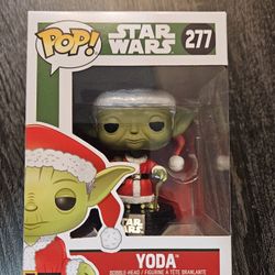 Funko Pop Vinyl Star Wars Yoda #277 Bobblehead Figure Christmas