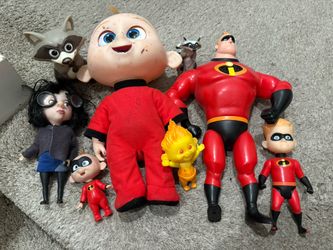The Incredibles action figures