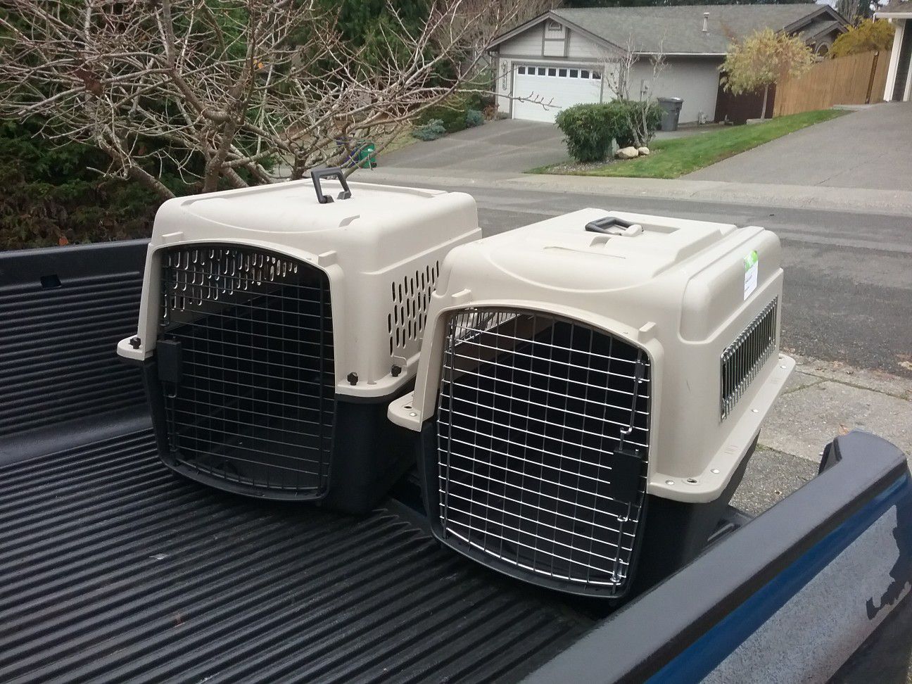 Medium Dog Kennel Crate Carrier Airline Approved like New 28" L by 20" W by 20" H $35 Each