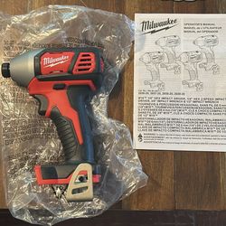 Milwaukee Impact 1/4 Hex 