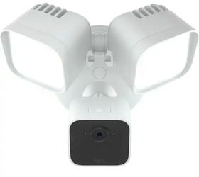 $50 - Blink Wired Floodlight Camera - Smart Security Camera, 2600 Lumens, HD Works with Alexa -