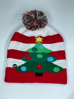 Light Up Christmas Beanie 