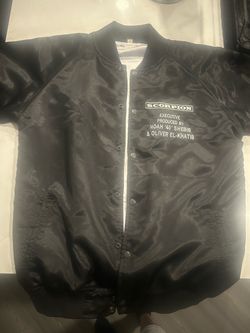 Rare Drake OVO Black 2018 Scorpion Album Button Up Jacket Size Mens Large