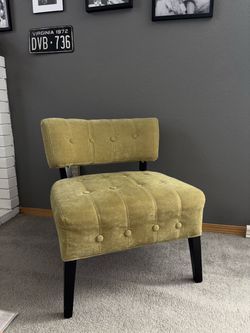 Chartreuse Green Retro Chairs