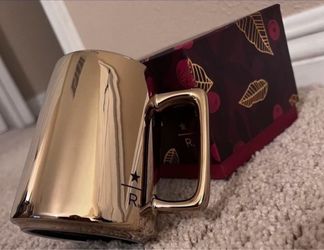 Brand New Limited Edition Starbucks Gold Reserve from Milan, Italy