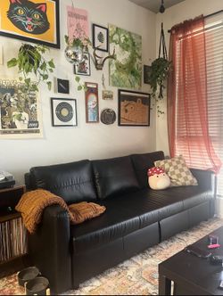 Sofa bed with storage (Ikea) FRIHETEN ($300 OBO)