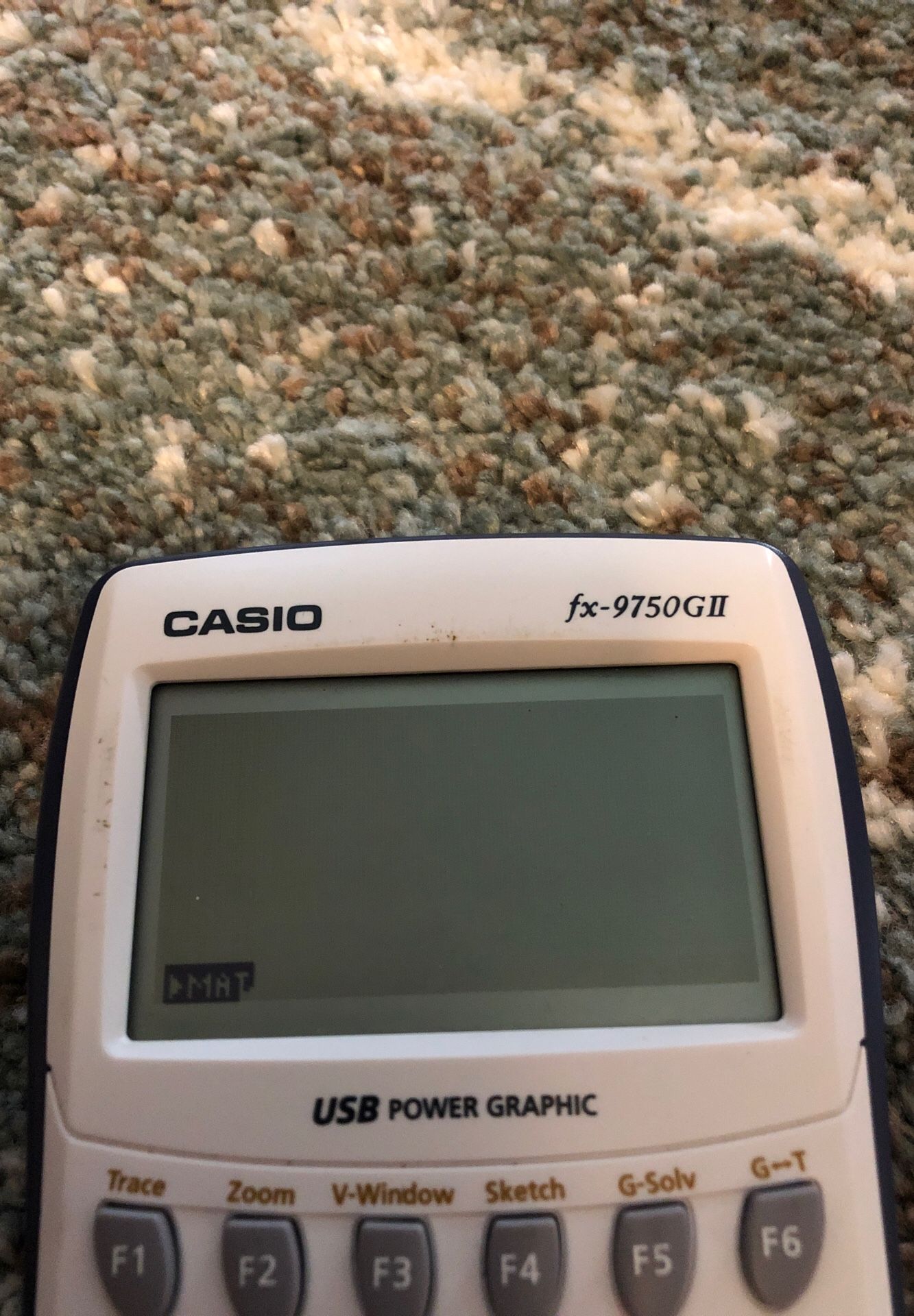 Casio graphing calculator